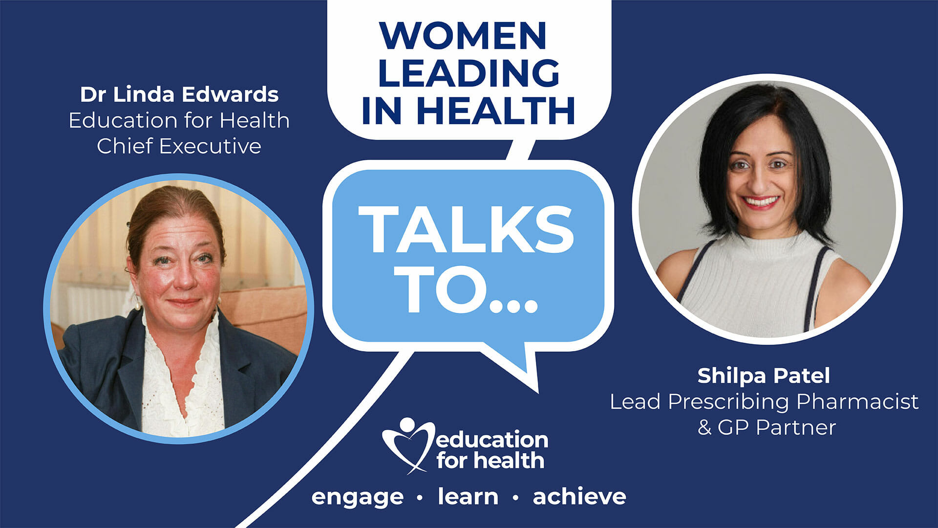 Women leading in health 
The Pharmacist - Shilpa Patel Lead Prescribing Pharmacist & GP Partner