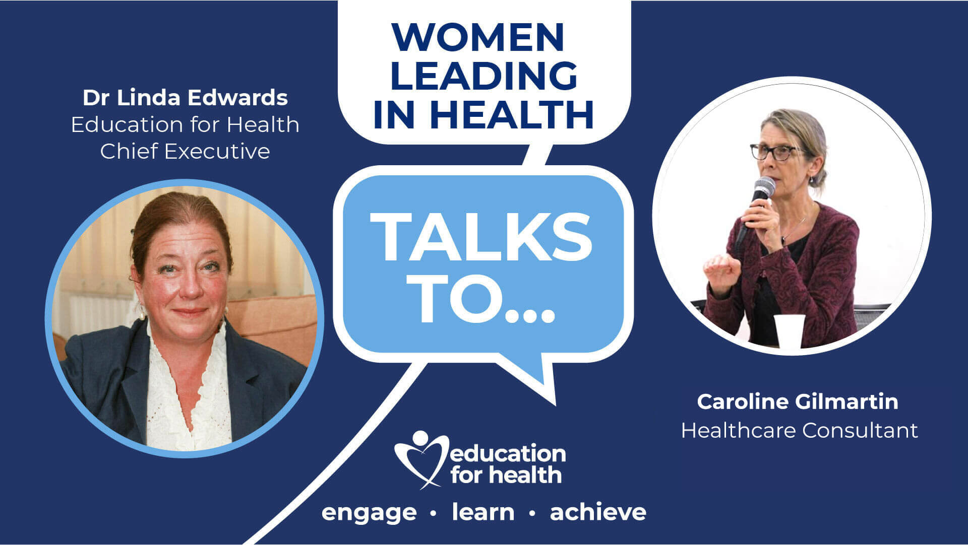 women leading in health with Caroline Gilmartin