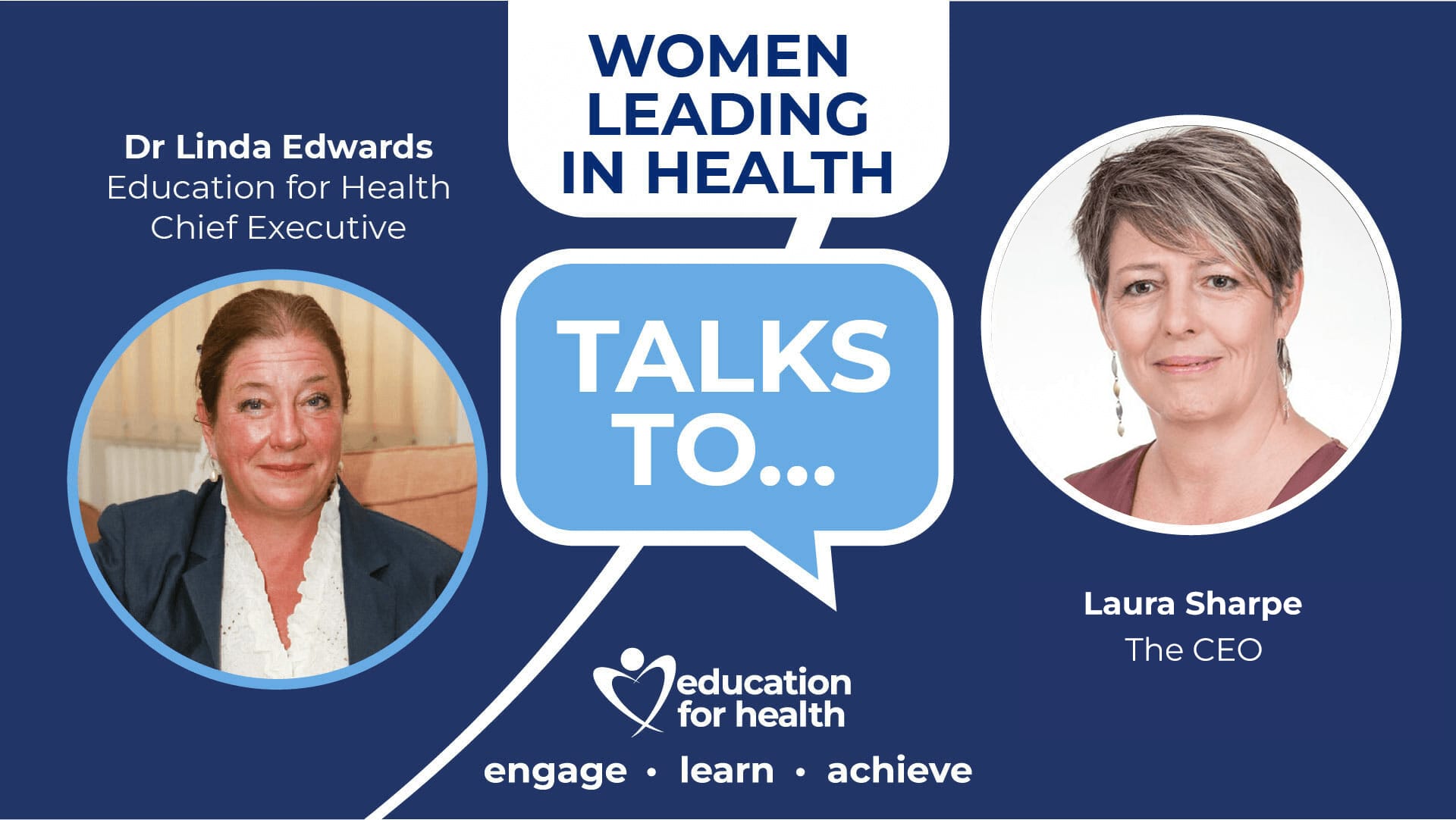 Women leading in health 
The CEO - featuring Laura Sharpe